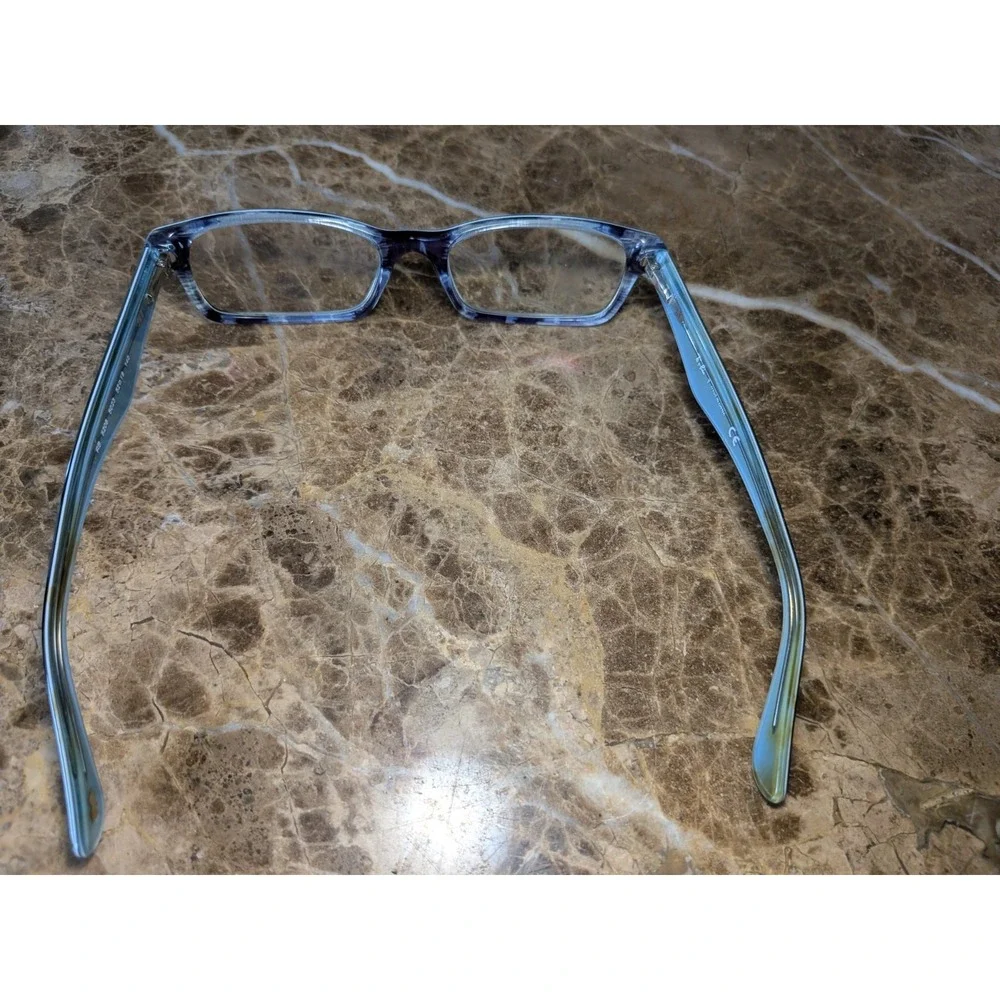 Ray-Ban Eyeglasses Women Tortoise Blue RB 5206 5023 Rectangular 52-18-140